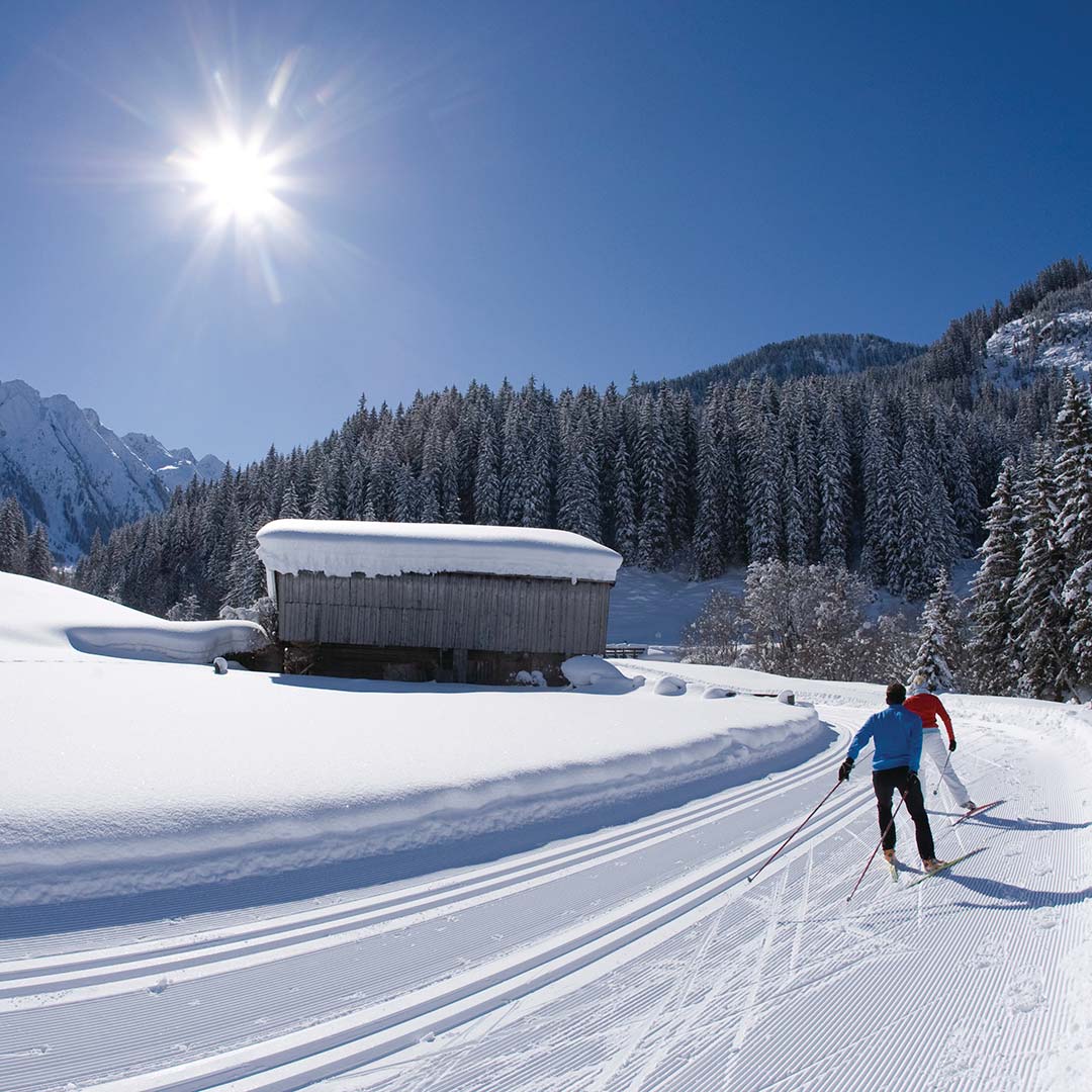 Cross-county skiing