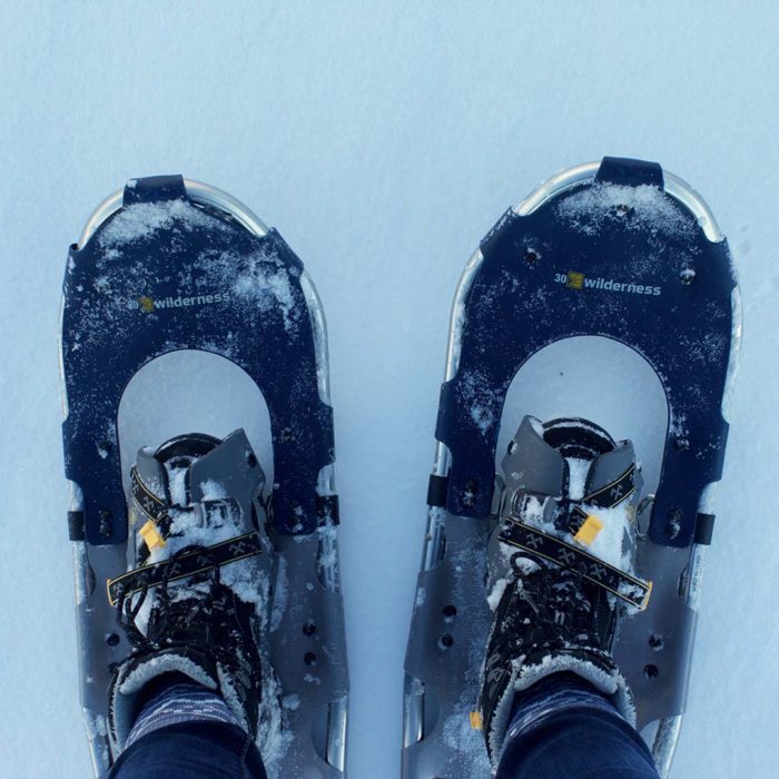 Snowshoeing